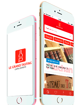 Die App "Le Grand Tasting"